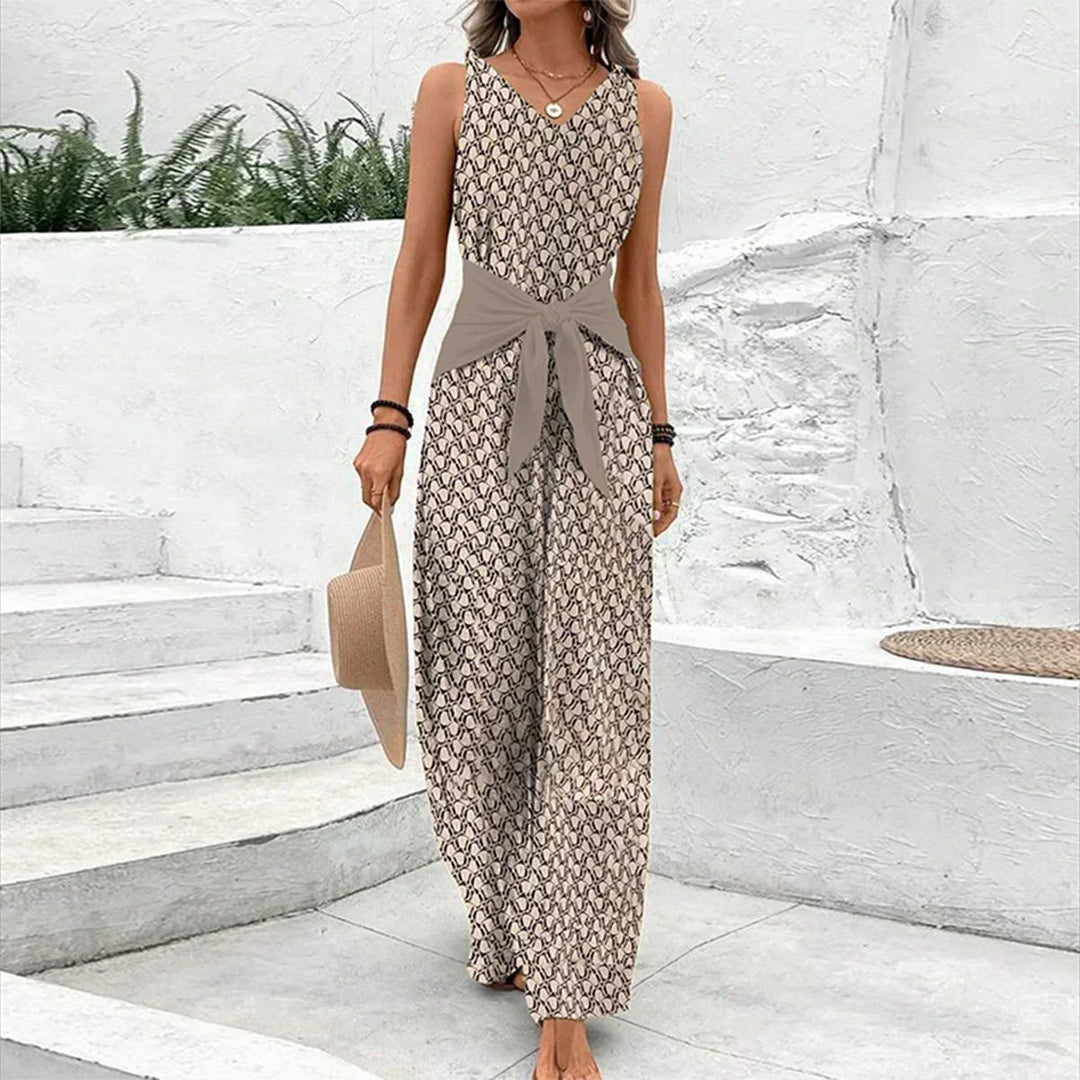 Elegant Premium Cotton Jumpsuit – Sophisticated & Stylish All-Day Wear