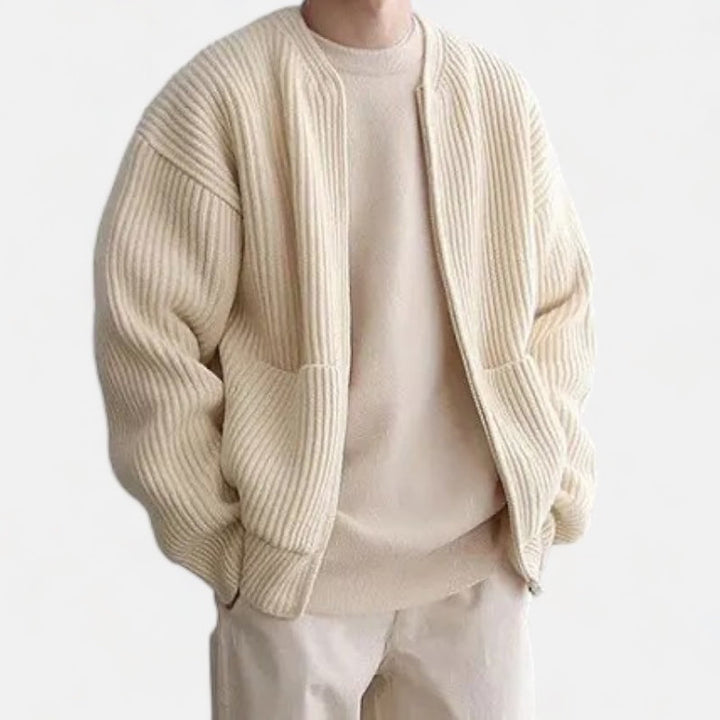 Zippered Cardigan – Trendy & Comfortable Layering Piece