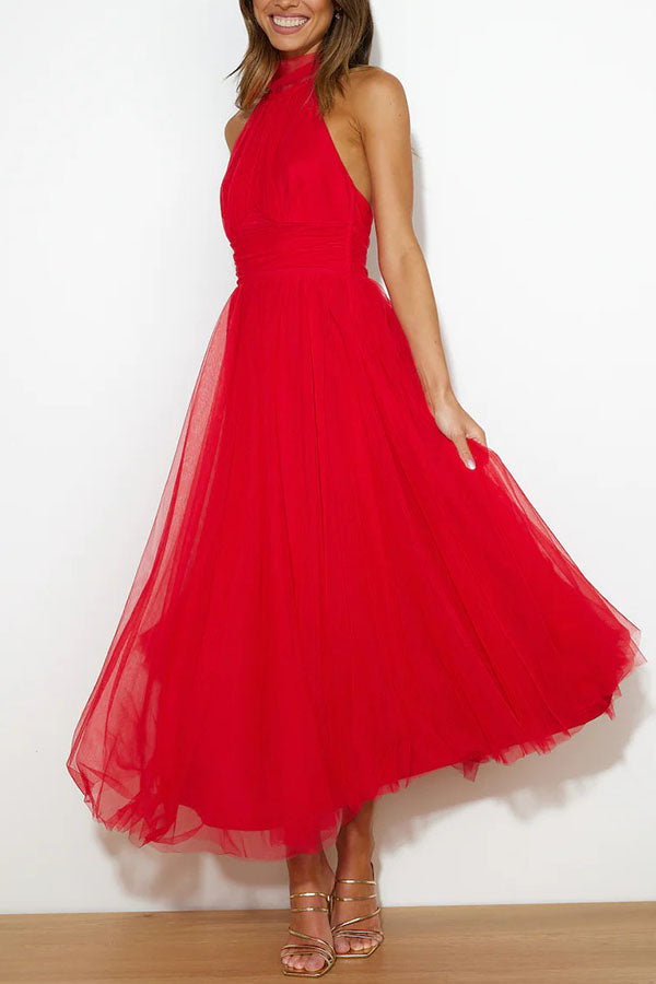 Elegant Dress with Long Skirt – Sophisticated Style for Any Occasion