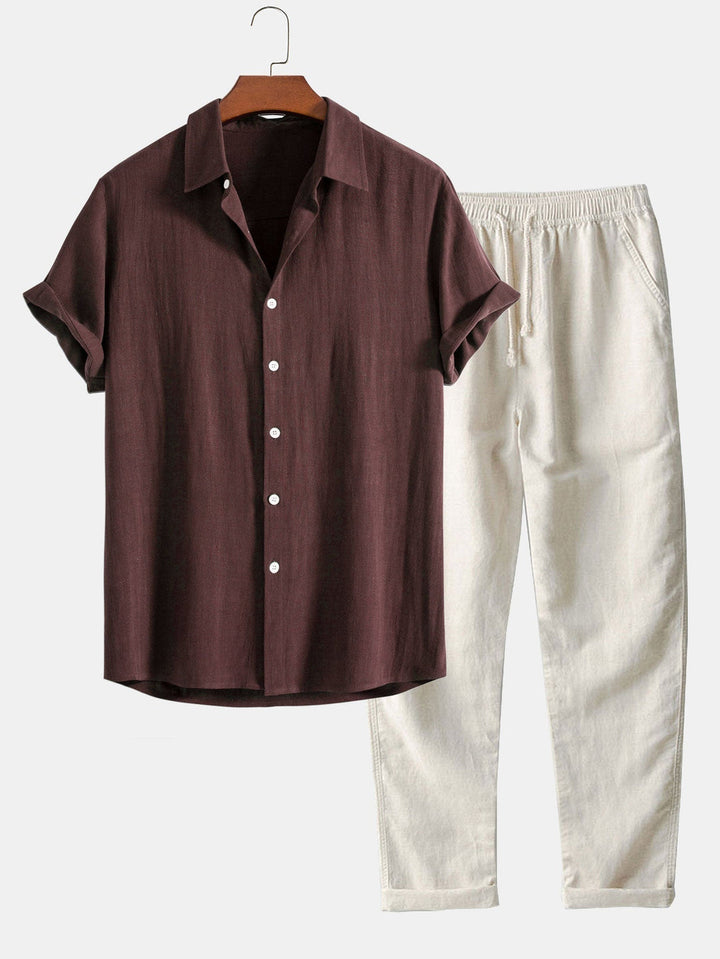 High Quality Linen Set – Chic & Comfortable Summer Fashion