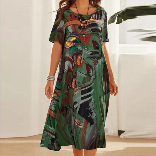 Women's Trendy Summer Dress – Chic & Lightweight for Warm Weather