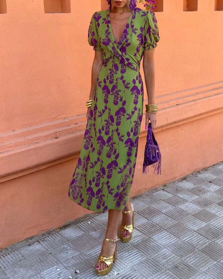 Elegant Satin Summer Dress – Sophisticated & Timeless Style