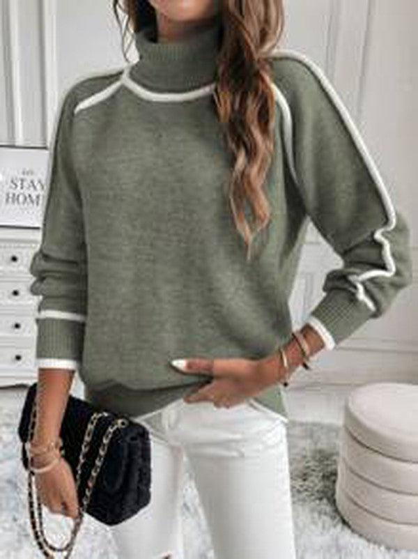 Elegant Warm Lined Sweater – Chic & Cozy Design for a Sophisticated Look