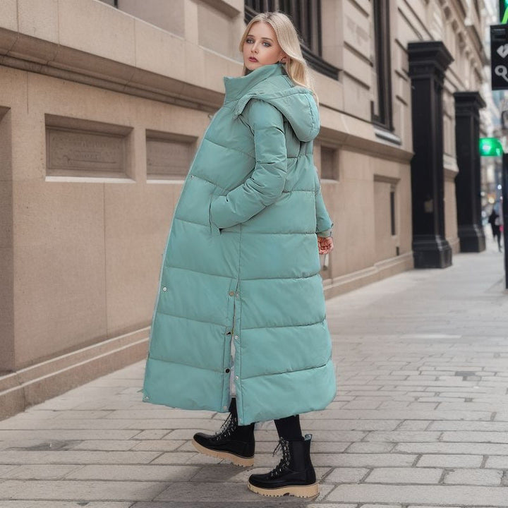 Windproof Long Winter Coat – Trendy & Stylish Outerwear for Cold Weather