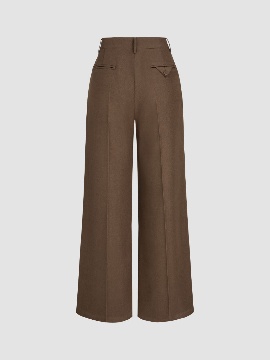 Solid Straight Wide-Leg Pants – Chic & Comfortable Fashion Essential