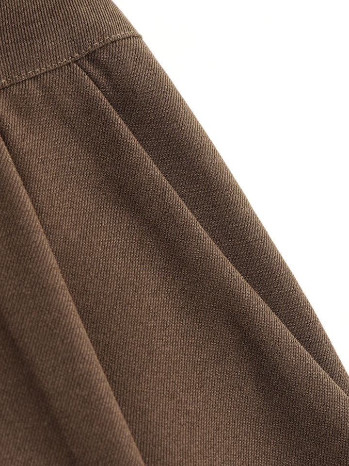 Solid Straight Wide-Leg Pants – Chic & Comfortable Fashion Essential