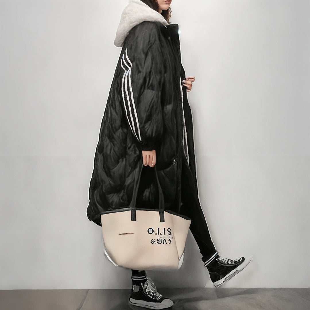 Women's Long Down Jacket – Elegant & Warm Winter Outerwear