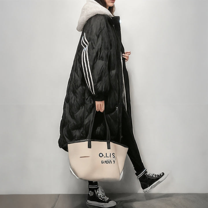 Women's Long Down Jacket – Elegant & Warm Winter Outerwear