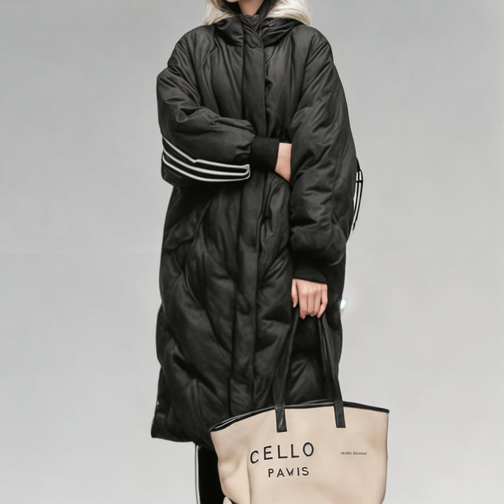 Women's Long Down Jacket – Elegant & Warm Winter Outerwear