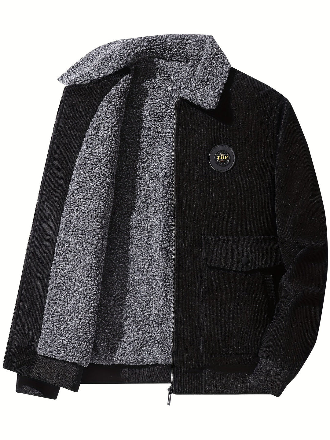 Multi-Pocket Corduroy Jacket – Trendy & Casual Style for Everyday Wear