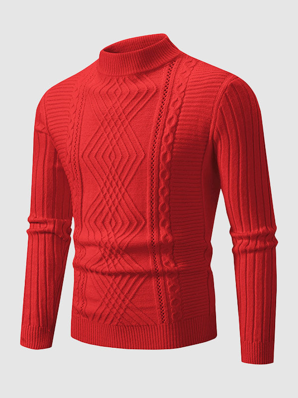 Twist Slim Sweater – Trendy & Comfortable Layering Essential