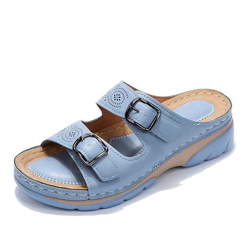 Elegant Pearl Orthopaedic Sandals – Chic & Comfortable Footwear for All-Day Wear