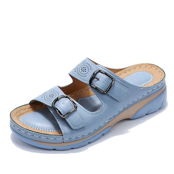 Elegant Pearl Orthopaedic Sandals – Chic & Comfortable Footwear for All-Day Wear