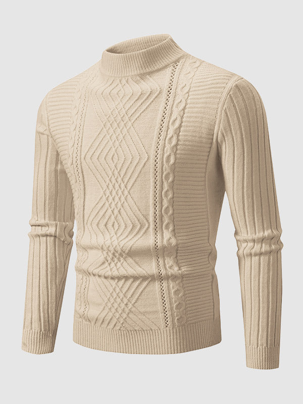 Twist Slim Sweater – Trendy & Comfortable Layering Essential