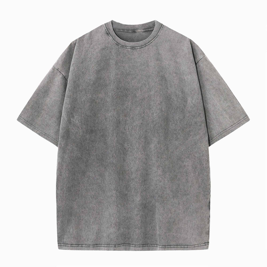230GSM Heavy Loose Fit Washed T-Shirt 6-Pack – Trendy & Comfortable Everyday Essentials