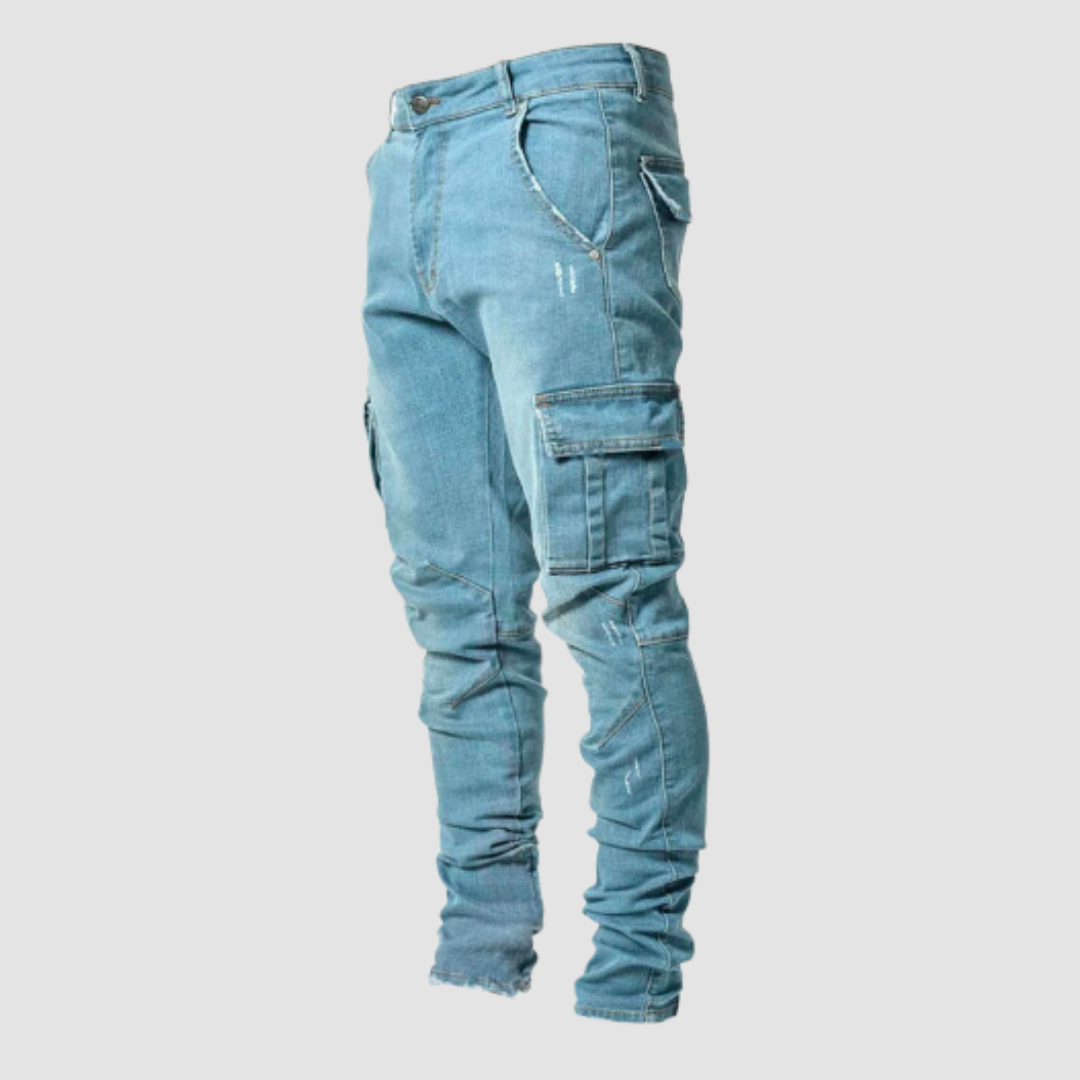 Ultra-Stretch Casual Jeans – Comfortable & Trendy Everyday Essential