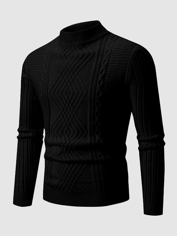 Twist Slim Sweater – Trendy & Comfortable Layering Essential