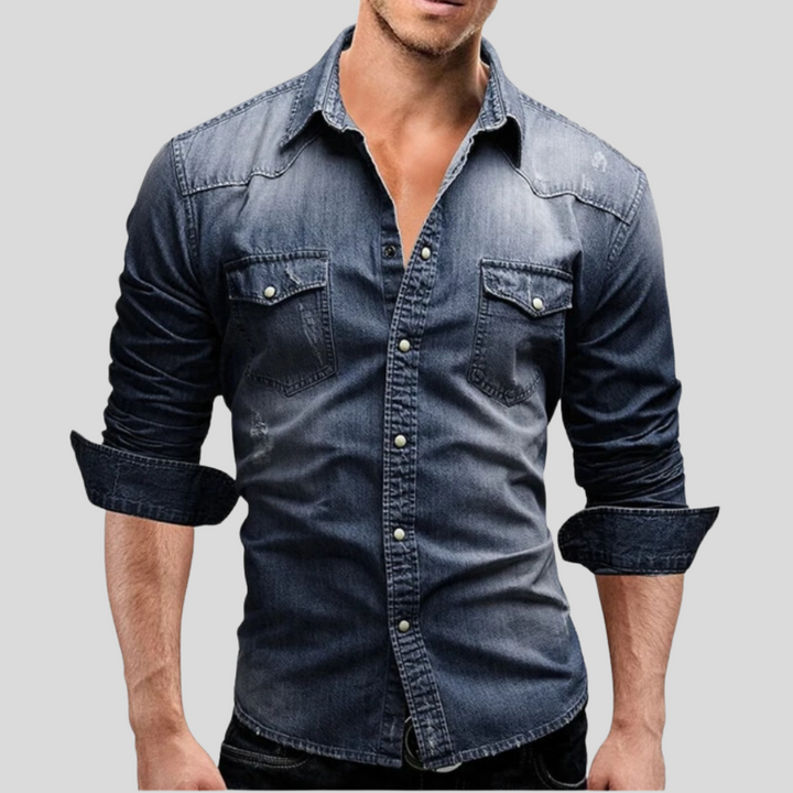 Modern Denim Shirt – Trendy & Stylish Wardrobe Essential