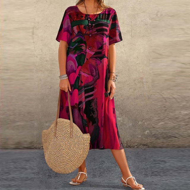 Women's Trendy Summer Dress – Chic & Lightweight for Warm Weather