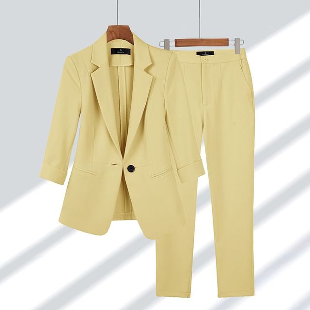 Blazer & Pants Set – Chic & Sophisticated Women's Outfit