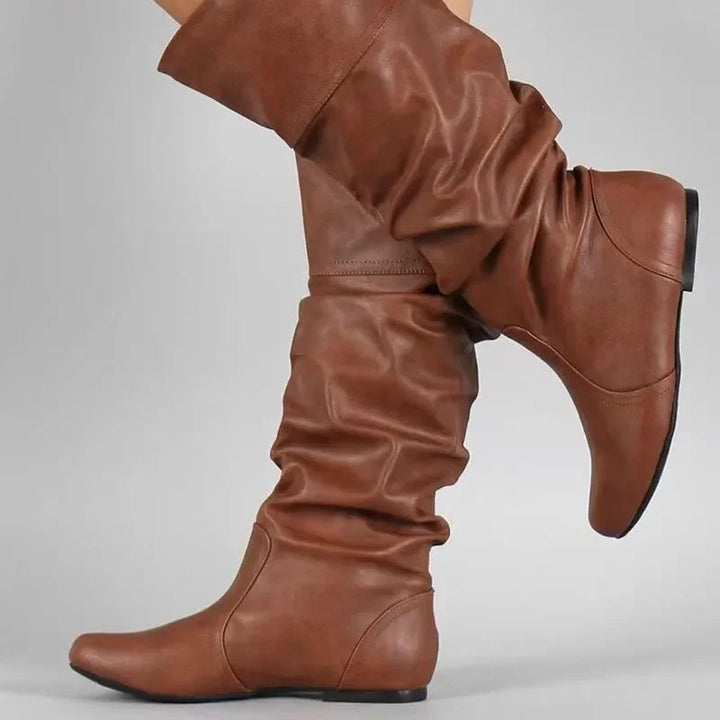 Cowboy Mid-Calf Boots – Trendy & Stylish Footwear for a Bold Look