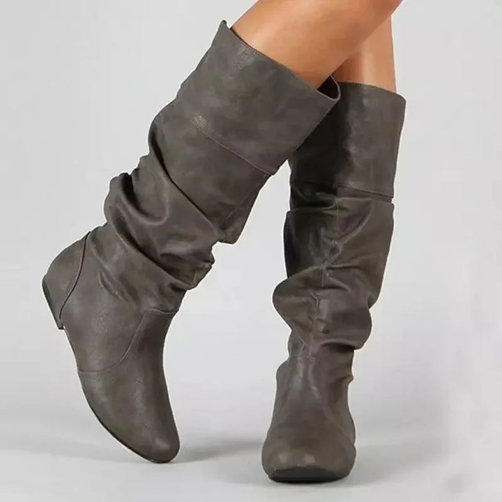 Cowboy Mid-Calf Boots – Trendy & Stylish Footwear for a Bold Look