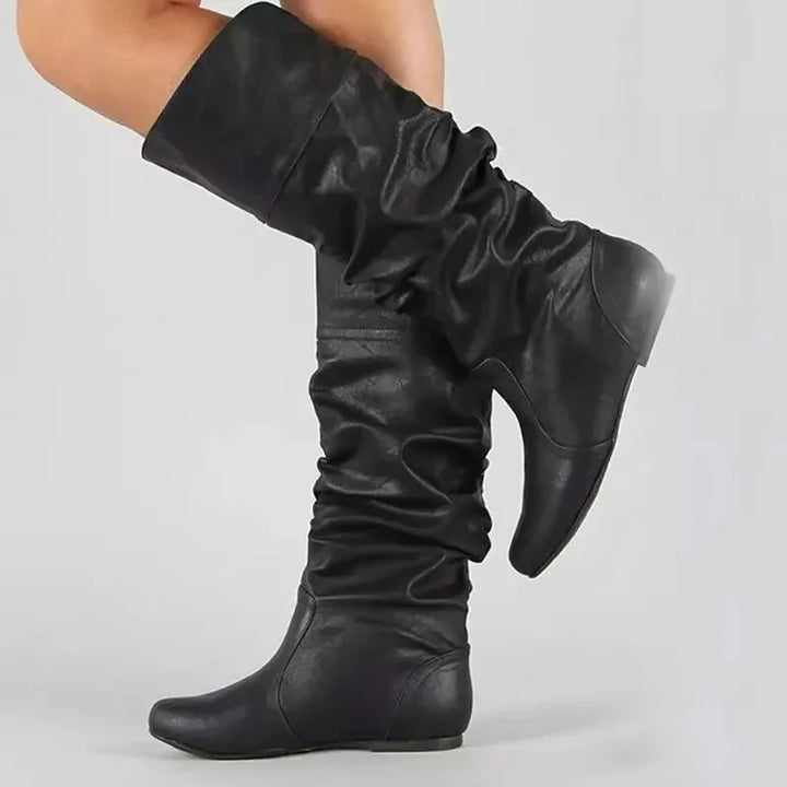 Cowboy Mid-Calf Boots – Trendy & Stylish Footwear for a Bold Look
