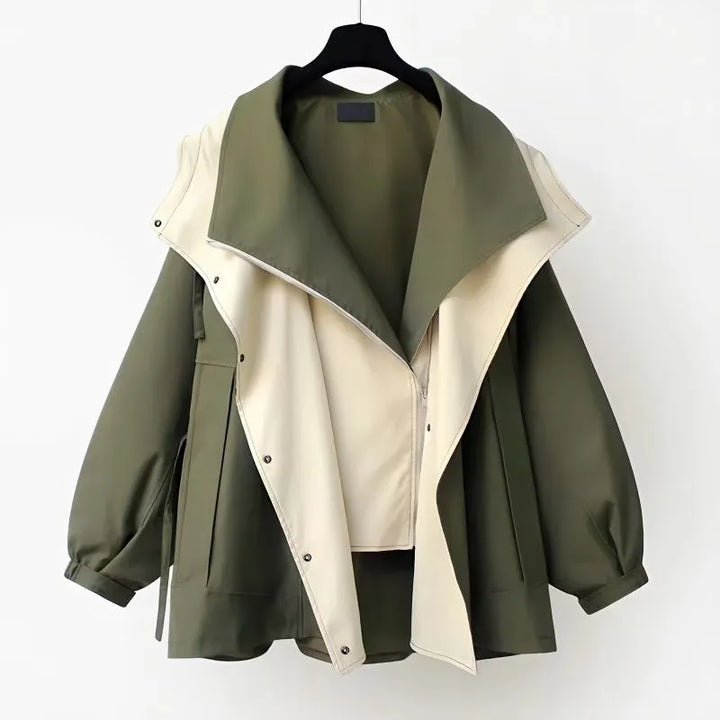 Stylish Patchwork Jacket – Trendy & Fashion-Forward Outerwear