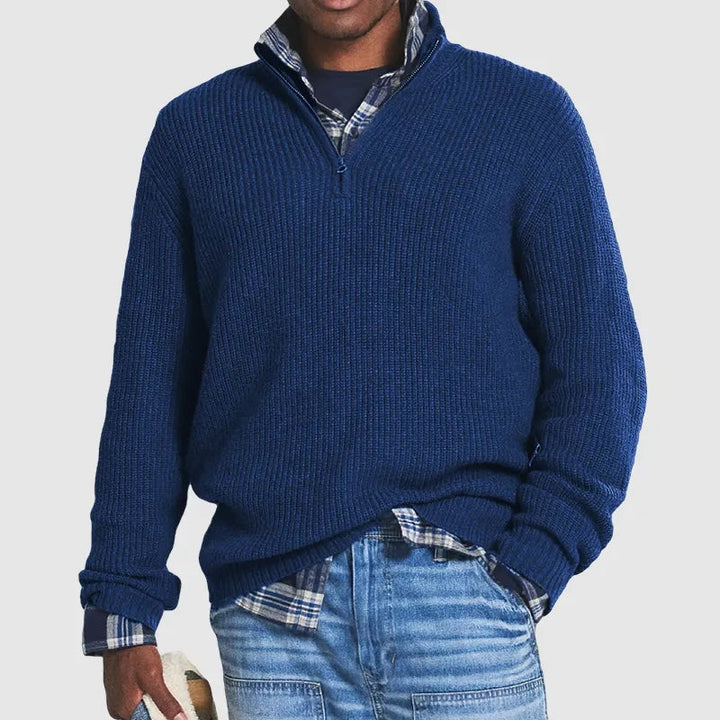 Premium Zip Sweater – Trendy & Comfortable Layering Essential