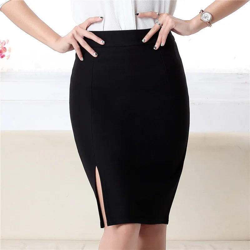 Elegant Formal Pencil Skirt – Sophisticated & Timeless Office Wear