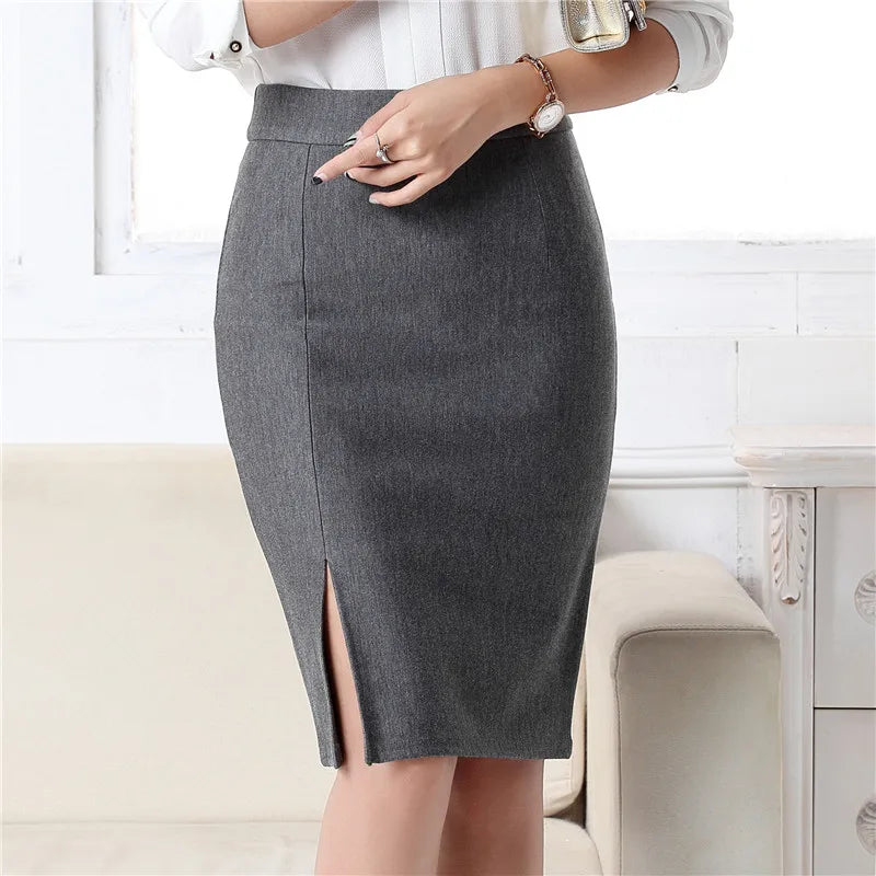 Elegant Formal Pencil Skirt – Sophisticated & Timeless Office Wear