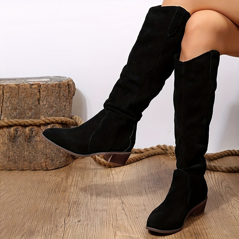 Women's Long Tube Boots – Trendy & Chic Footwear for Every Occasion
