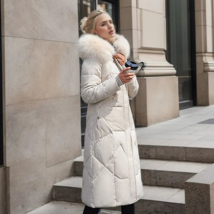 Extended Warm Winter Coat – Chic & Cozy Fashion Statement