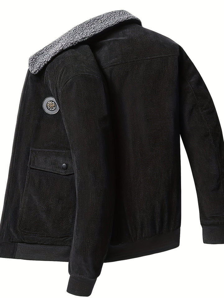 Multi-Pocket Corduroy Jacket – Trendy & Casual Style for Everyday Wear