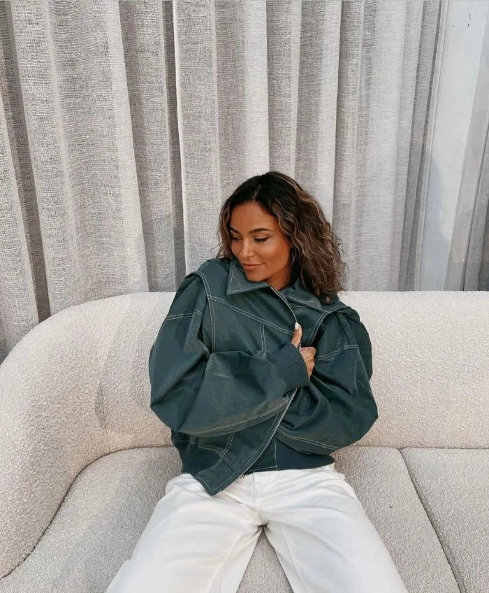 Oversized Leather Jacket – Trendy & Chic Outerwear for Every Occasion