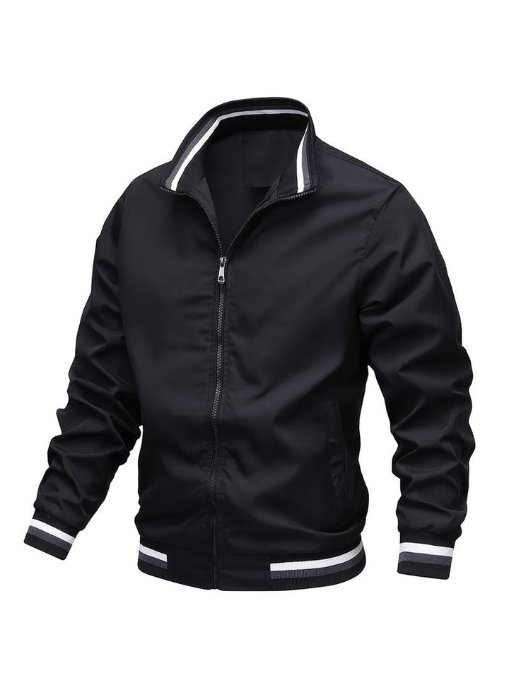 Stylish Stand Jacket – Modern & Chic Outerwear