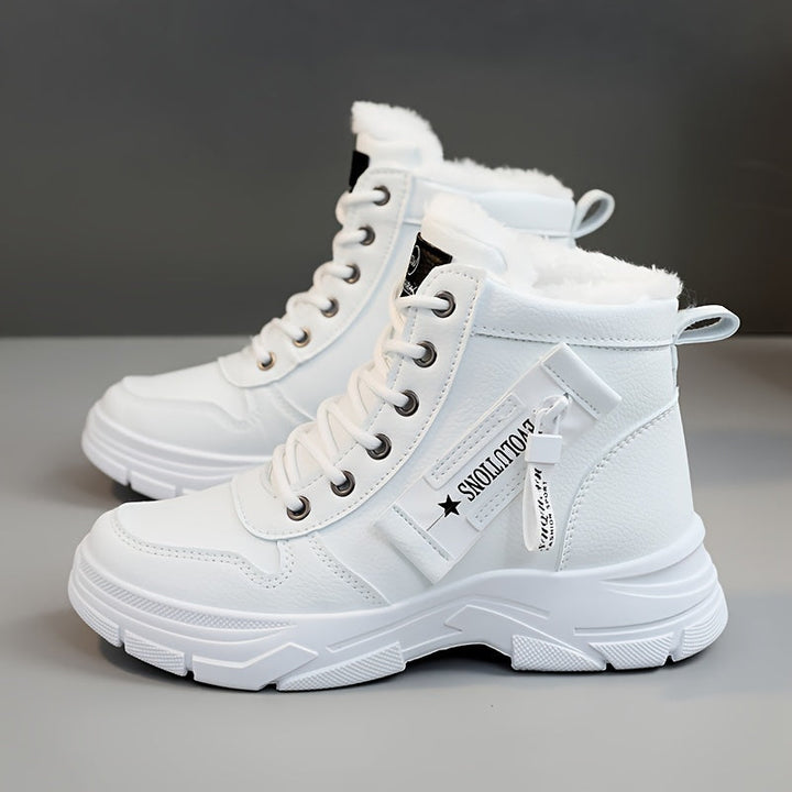 Warm Fleece Lined Boots – Cozy & Stylish Cold Weather Footwear