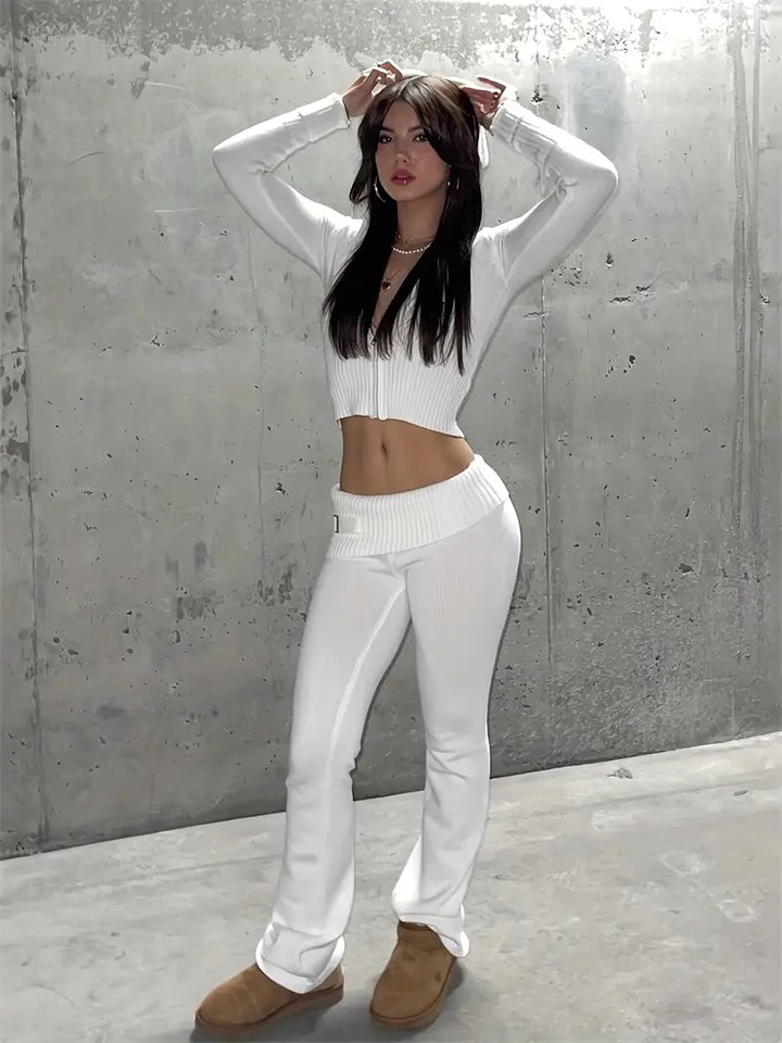 Cozy Knit Duo - Trendy & Comfortable Knitwear Set