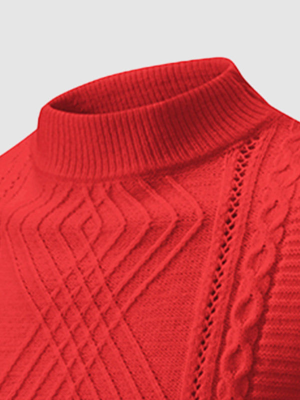 Twist Slim Sweater – Trendy & Comfortable Layering Essential