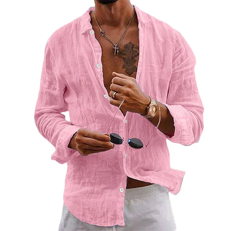 High Quality Linen Shirt – Modern & Stylish Essential for Your Wardrobe