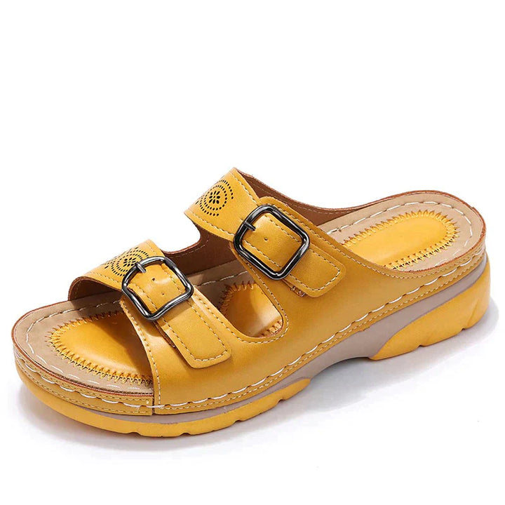 Elegant Pearl Orthopaedic Sandals – Chic & Comfortable Footwear for All-Day Wear