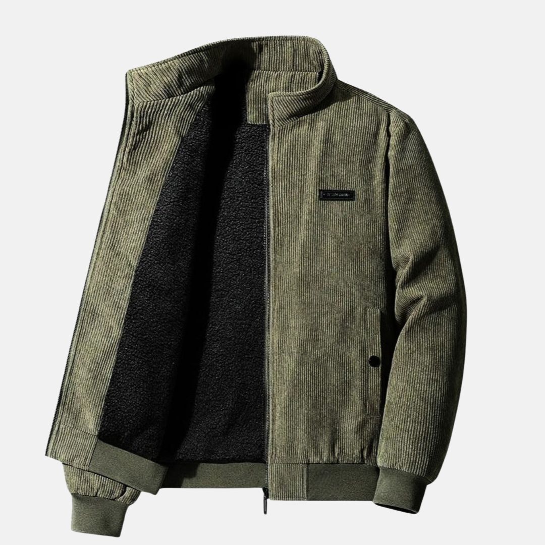 Corduroy Warm Jacket – Trendy & Comfortable Outerwear