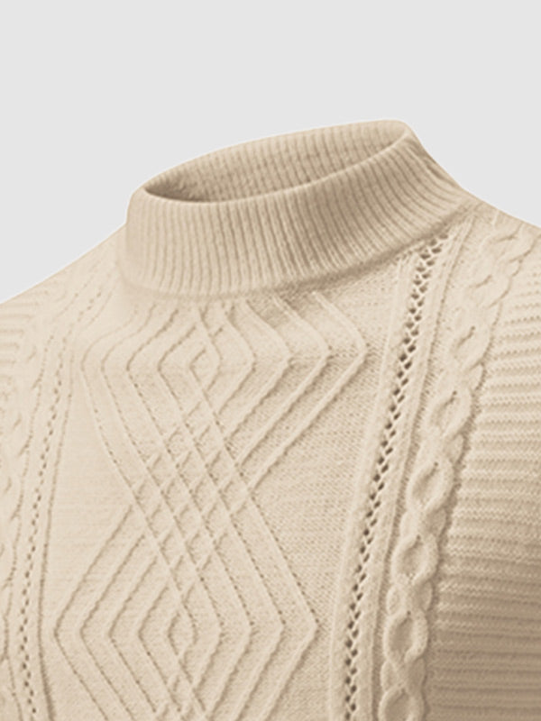 Twist Slim Sweater – Trendy & Comfortable Layering Essential