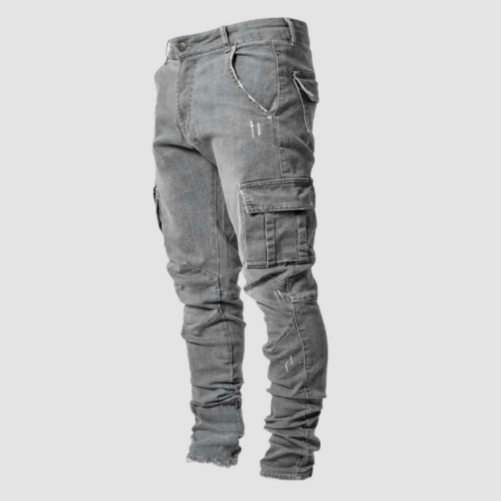 Ultra-Stretch Casual Jeans – Comfortable & Trendy Everyday Essential