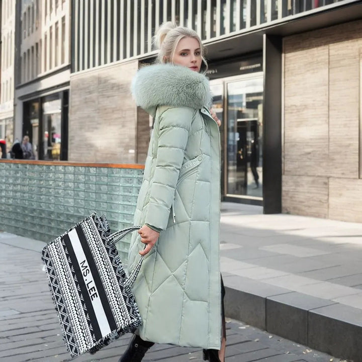 Extended Warm Winter Coat – Chic & Cozy Fashion Statement