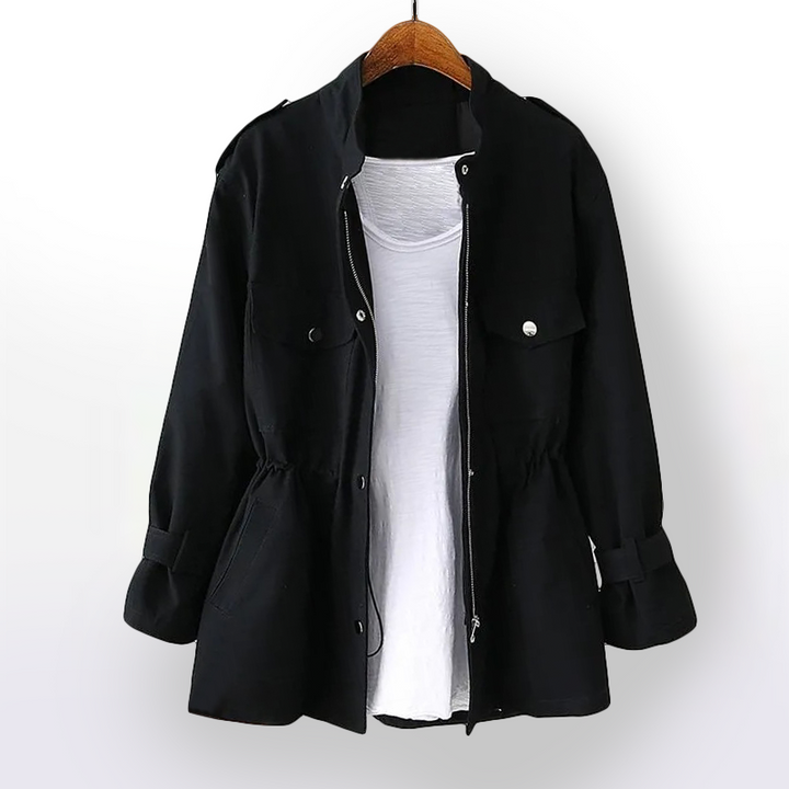 Women's Chic Rain Coat – Stylish & Waterproof Fashion Essential