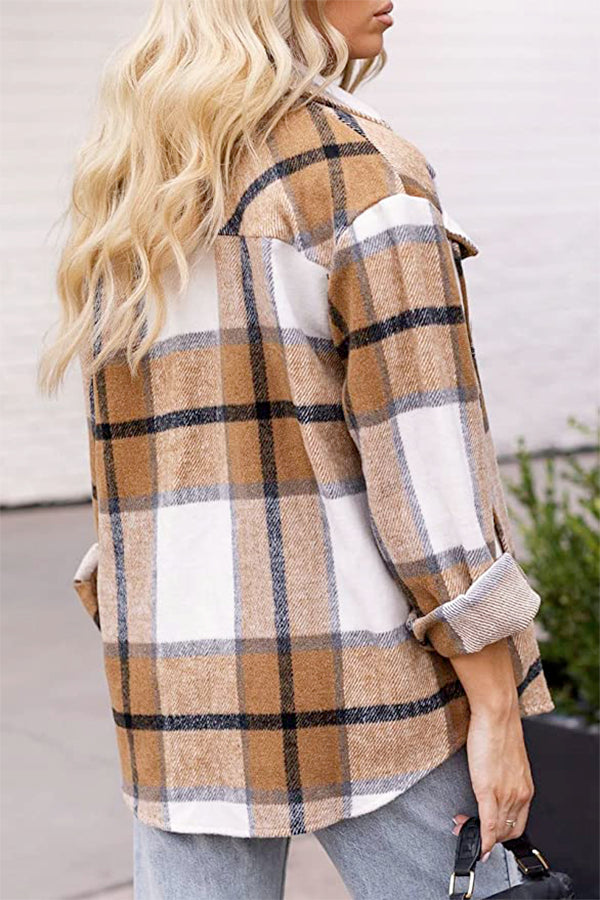 Long Sleeve Plaid Flannel Shirt – Trendy & Cozy for Every Season