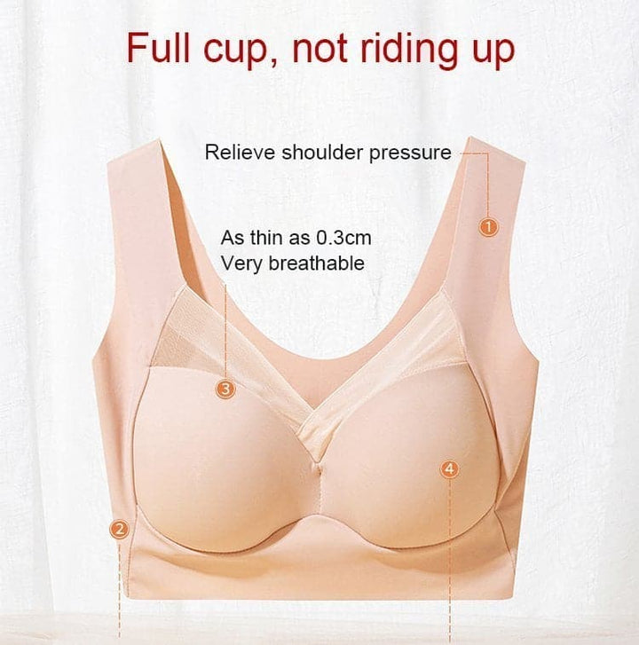Wireless Push-Up Bra – Chic & Comfortable Lingerie Essential