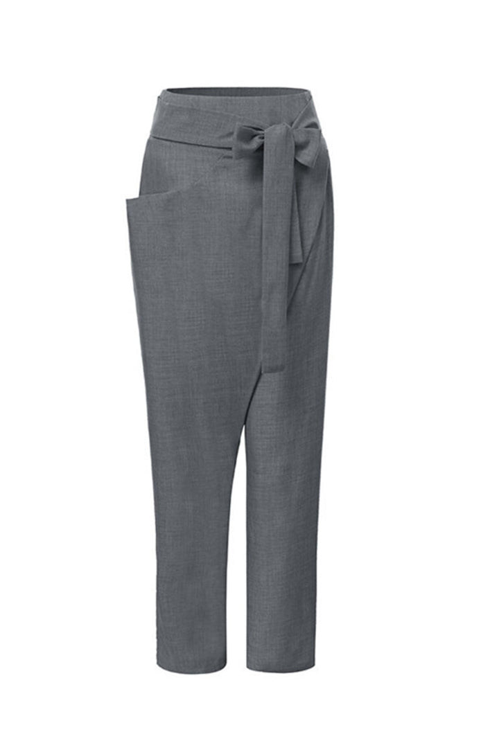 High-Waist Wrapped Comfy Pants – Trendy & Relaxed Style for Everyday Wear