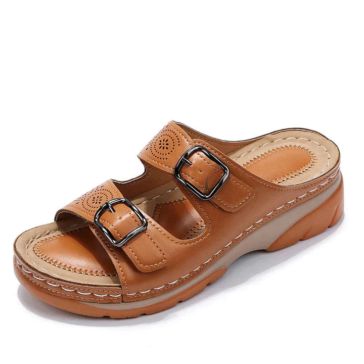 Elegant Pearl Orthopaedic Sandals – Chic & Comfortable Footwear for All-Day Wear